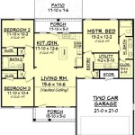 1300 Square Feet 3 Bedroom House Plans