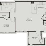 2 Bedroom Floor Plan Dimensions