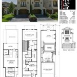 2 Story Townhouse Floor Plans With Garage