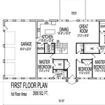 2000 Sq Ft House Plans 1 Story