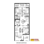 24 Feet Wide House Plans