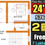 24 X 24 House Plan