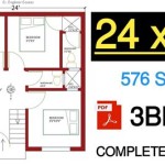 24 X 24 House Plans