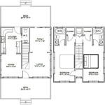 24x24 Two Story House Plans