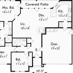 50 Foot Wide House Plans