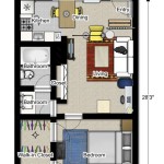 500 Sq Feet Floor Plan