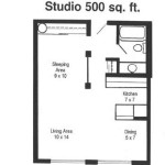 500 Sq Ft Studio Apartment Floor Plan