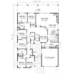 6 Bedroom Ranch Style House Plans