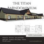 Barndominium Floor Plans With Inlaw Suite