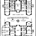 English Manor House Floor Plans