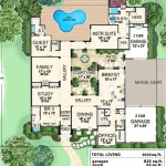 Home Plans With Center Courtyard