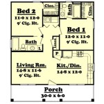 House Plans For 900 Square Feet