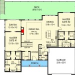 House Plans Two Master Suites One Story