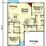 House Plans With 2 Primary Bedrooms