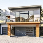 Modern 3 Car Garage House Plans