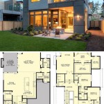 Modern Two Story House Floor Plans