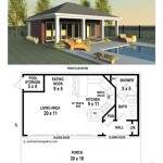 Pool House Plans With Living Quarters