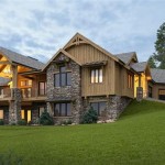 Sloping Lot Mountain House Plans