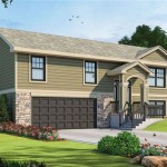 Split Level House Plans With Attached Garage