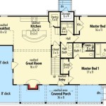 Three Master Bedroom House Plans