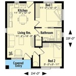 Two Bedroom Tiny House Plans