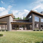 U Shaped 4 Bedroom House Plans