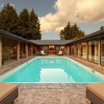 U Shaped House Plans With Pool